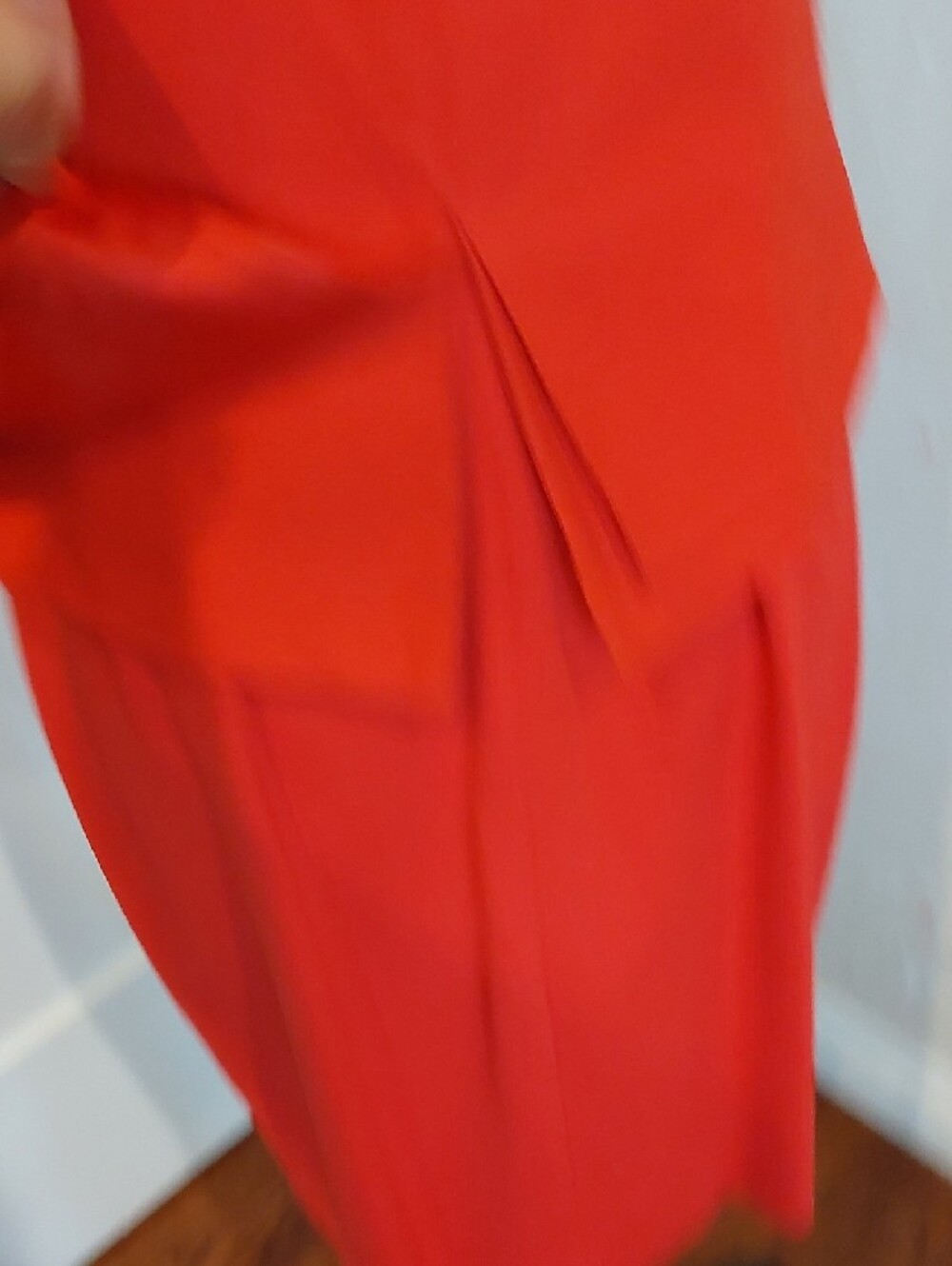 Ted Baker London Red Two-Piece Sheath Dress with Front Zip - Picture 8 of 15